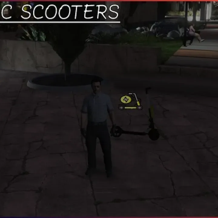 Qbcore Electric Scooter Rentals Script for FiveM – Rent and ride scooters in roleplay servers.