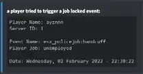 Qbcore Job-Locked Events Script for FiveM