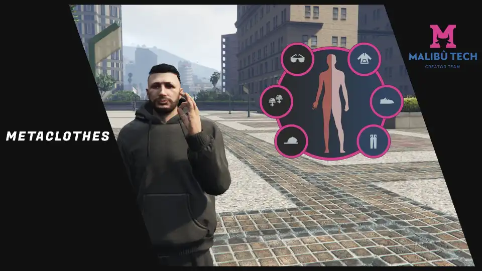 FiveM Qbcore Meta Clothes Script for advanced outfit customization