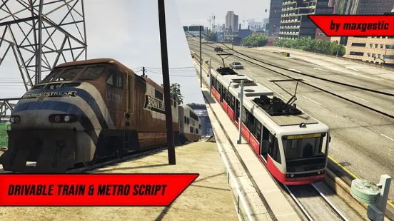 FiveM Qbcore Train & Metro Script for public transportation
