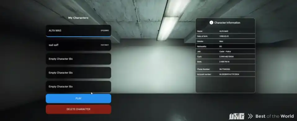 QBCore Multi-Character Spawn script for FiveM seamless character management