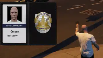 QBCore Police Badge Script for immersive law enforcement RP in FiveM