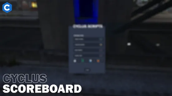 QBCore Scoreboard Script for FiveM with real-time player tracking and server stats