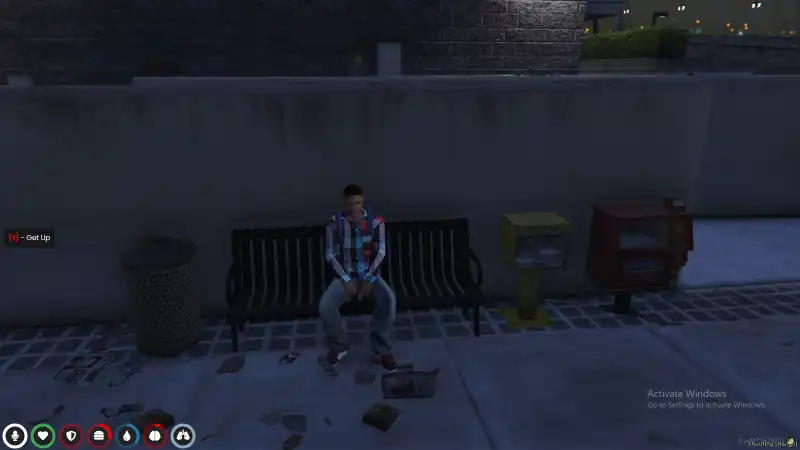 QBCore Sitting Script for FiveM with realistic animations and interactive seating options