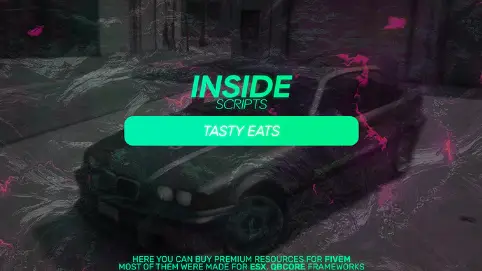 QBCore Tasty Eats Script – Advanced Food System for Roleplay