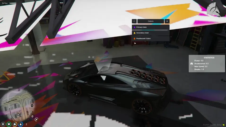 QBCore Vehicle Tuning Script for FiveM – Advanced Customization & Color Selection