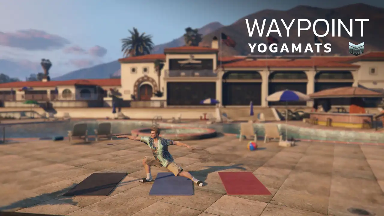 QBCore YogaMats – Interactive yoga animations for FiveM roleplay servers