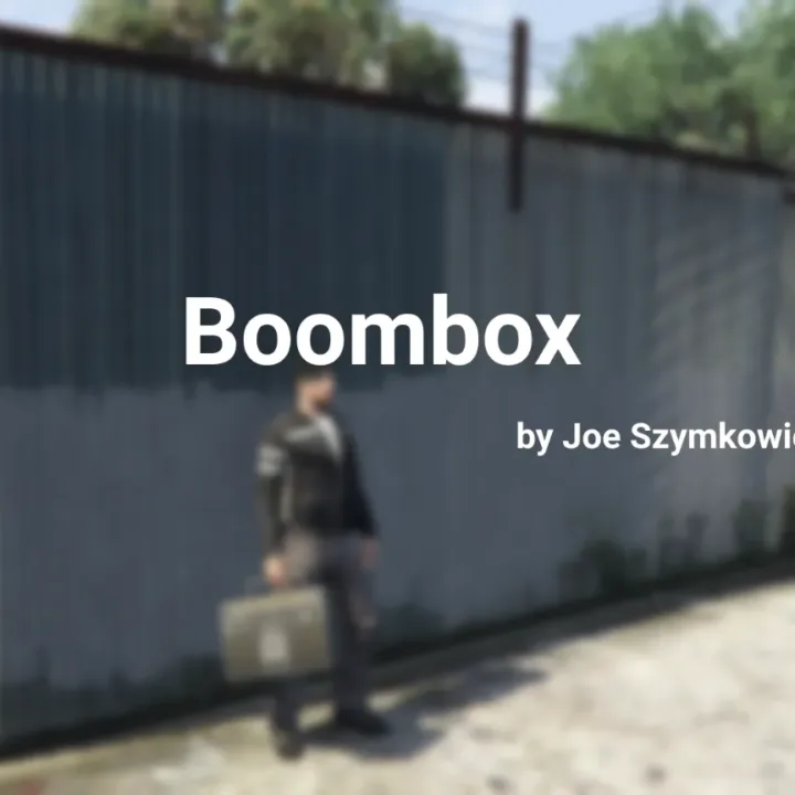 FiveM Qbcore Boombox Script for portable music streaming