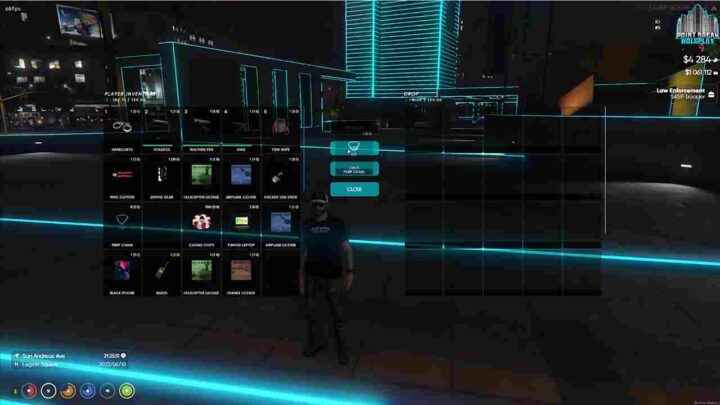 QBCore Clothing Items Script – Inventory-based wardrobe system for FiveM roleplay servers.