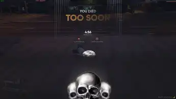 QBCore Deathscreen System for FiveM with immersive death UI and EMS integration.