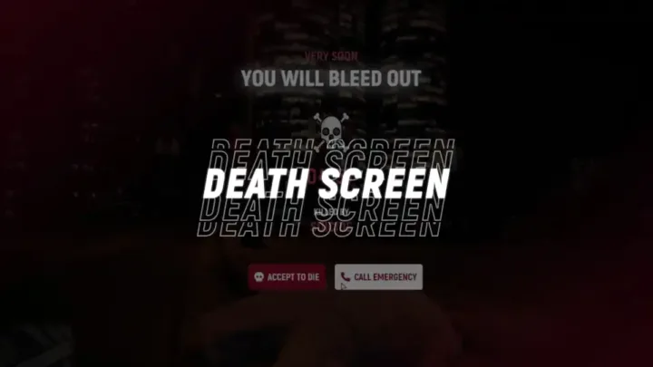 QBCore Death Screen – Realistic Death & Respawn UI for FiveM