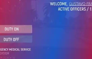 FiveM Qbcore Duty UI Script for job status management