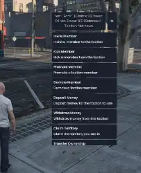 FiveM Qbcore Factions Script for gang and organization management