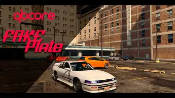 FiveM Qbcore Fake Plate Script for vehicle disguise