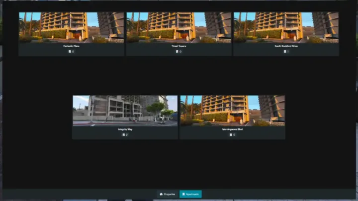 QBCore Housing Script for property management and real estate roleplay in FiveM