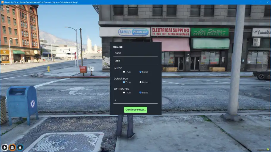 QBCore Job Creator Script for FiveM with customizable job roles and permissions