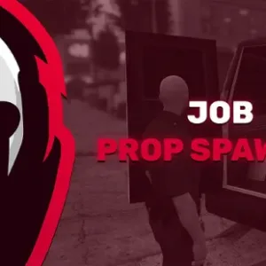 QBCore Job Prop Spawner for realistic job-related prop placement in FiveM roleplay.