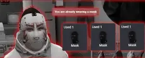 Qbcore Mask Script in FiveM for equipping and managing masks.