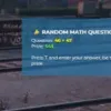 Qbcore Math Question Script – Interactive FiveM Trivia System with Rewards & Player Engagement.