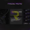 QBCore Pause Menu V1 – Customizable in-game menu with player stats for FiveM servers.