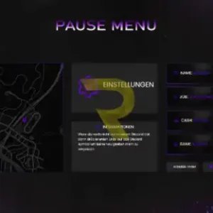 QBCore Pause Menu V1 – Customizable in-game menu with player stats for FiveM servers.