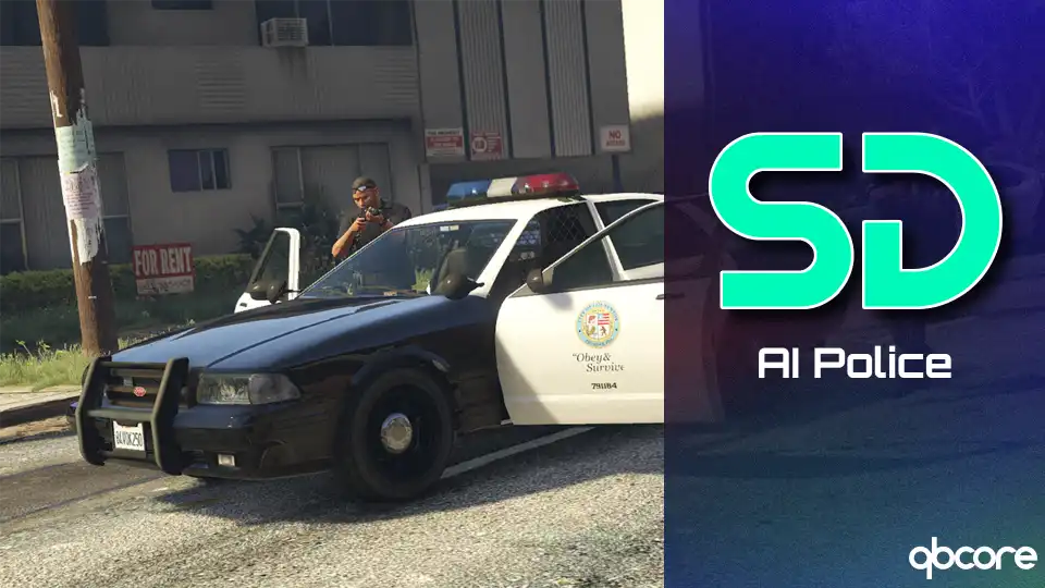 QbCore AI Police Script - Realistic Law Enforcement System for FiveM