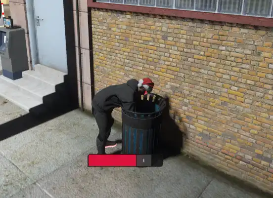 QBCore Recycling Script – Recycle and collect items from trash bins in FiveM for immersive roleplay.