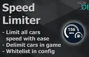 QBCore Speed Limiter for FiveM – Manage and control vehicle speed with ease