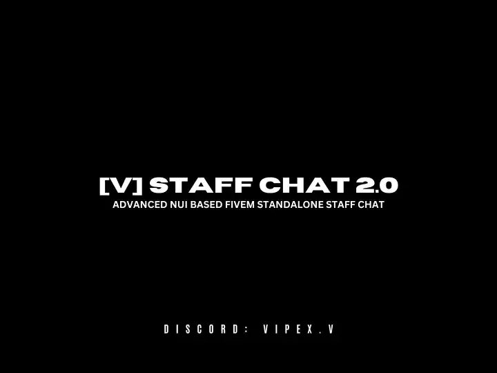 Qbcore Staff Chats Script for FiveM Admin Communication