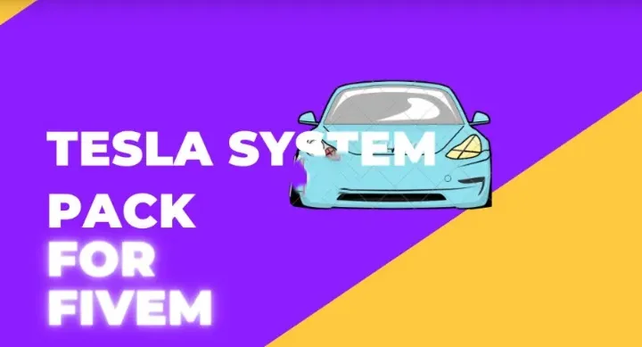 Tesla System Pack for FiveM with autopilot, battery management, and custom Tesla controls