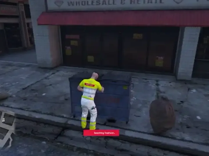 Qbcore Trash Script for FiveM Scavenging