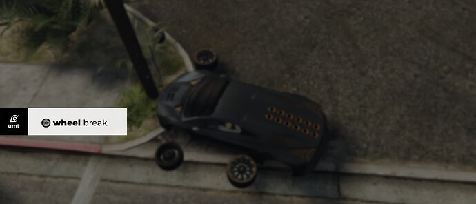 QBCore Wheel Break for FiveM adds realistic wheel detachment during crashes, enhancing vehicle damage mechanics for immersive roleplay and driving challenges.