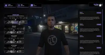 QBCore Pause Menu System for FiveM, featuring an advanced in-game interface with real-time player stats and economy tracking.