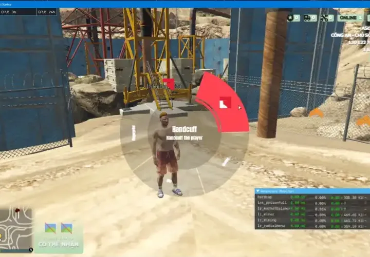 Qbcore Radial Menu for FiveM Interactive Roleplay