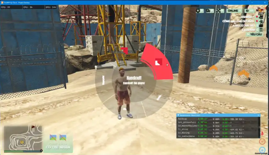 Qbcore Radial Menu for FiveM Interactive Roleplay