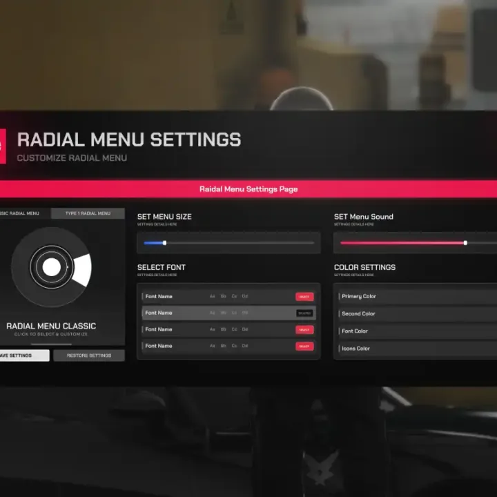 Qb Radials Menu - Qbcore Custom Radial Menu System FiveM Script
