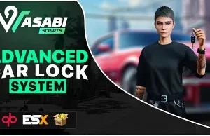 QBCore Advanced Car Lock System for FiveM Secure Vehicle Access