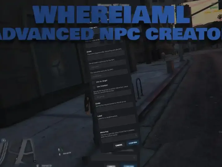 QBCore Advanced NPC Creator Script for FiveM Custom AI Characters