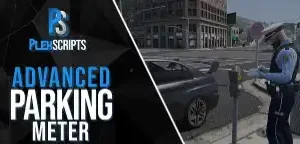 FiveM QBCore Advanced Parking Meter System for realistic parking enforcement