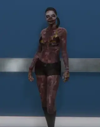 FiveM QBCore advanced zombie character model for survival roleplay