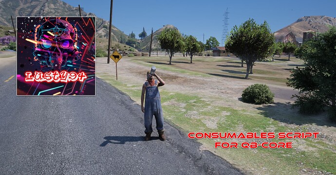Qbcore Consumables Script –  Consumable Items with Effects