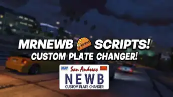 Qbcore Custom Plate Changer – Personalize License Plates in FiveM RP