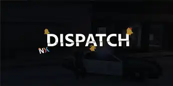 QBCore Dispatch System – Real-time emergency alerts for police, fire, and EMS in FiveM RP servers, improving roleplay communication and response