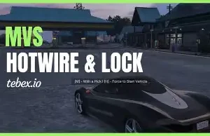 QBCore Hotwire & Lock System - FiveM Vehicle Security Script
