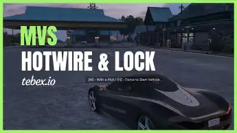 QBCore Hotwire & Lock System - FiveM Vehicle Security Script