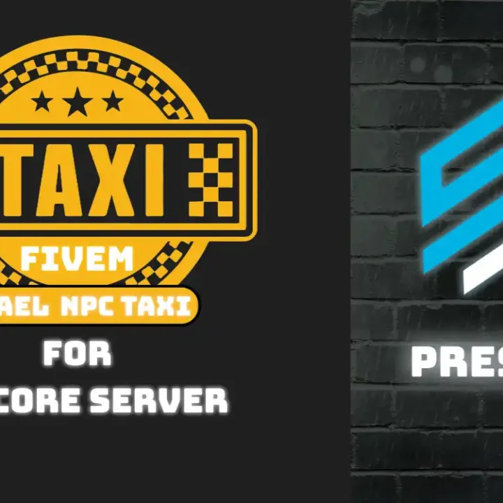 QBCore NPC Taxi Script with VIP system for realistic FiveM transportation.
