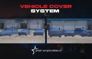FiveM QBCore Vehicle Cover System for realistic car protection