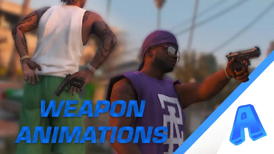 FiveM QBCore Weapon Animation Script – Realistic Gun Handling & Draw Animations