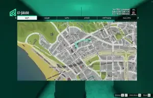 QBCore Custom Pause Menu – A modern FiveM pause menu with an interactive map, player data, and settings for improved navigation.