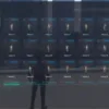 QBCore Emote Script for FiveM showcasing a customizable animation selection menu.